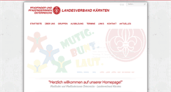 Desktop Screenshot of pfadfinder-kaernten.at